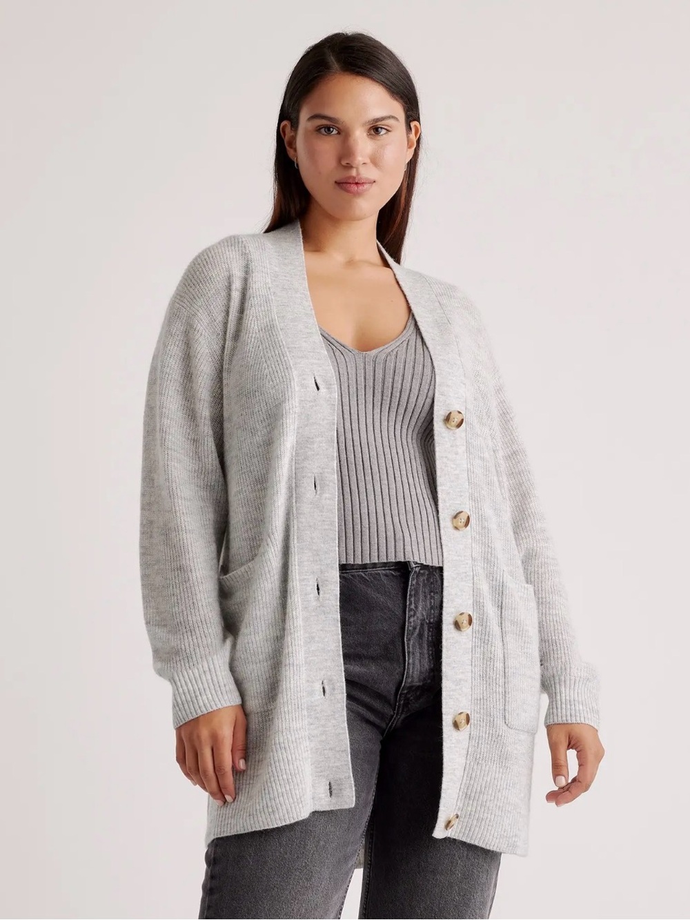 Quince | Baby Alpaca-Wool Oversized Cardigan